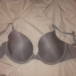 PINK sparkly bra 34C